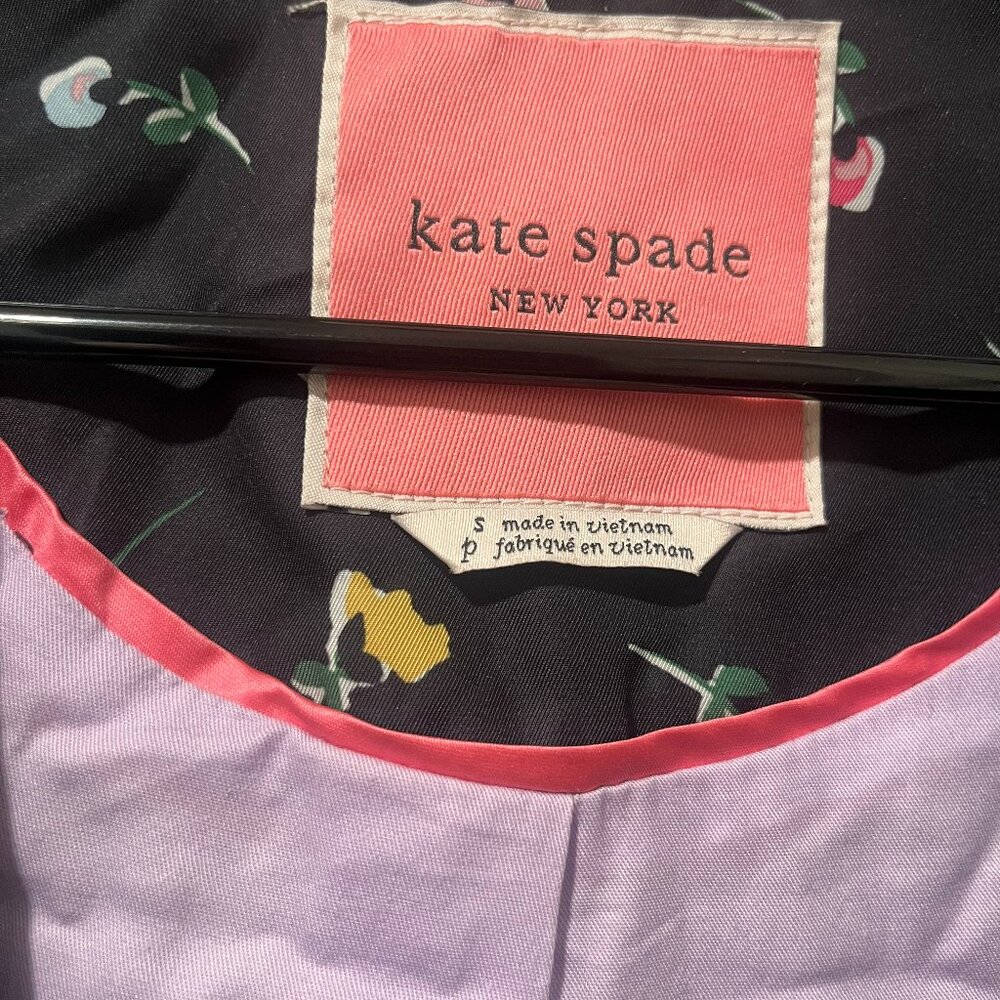 Kate Spade Floral Raincoat